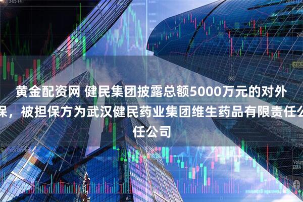 黄金配资网 健民集团披露总额5000万元的对外担保，被担保方为武汉健民药业集团维生药品有限责任公司