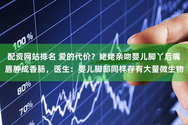 配资网站排名 爱的代价？姥姥亲吻婴儿脚丫后嘴唇肿成香肠，医生：婴儿脚部同样存有大量微生物